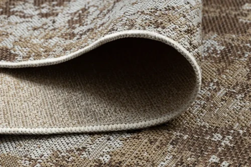 Dywan z płaskim runem 2755 sizal Organic Abstrakcja ecru / naturalny