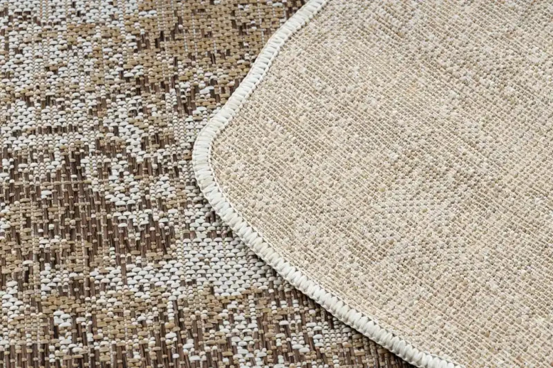 Spód dywanu 2755 sizal Organic Abstrakcja ecru / naturalny