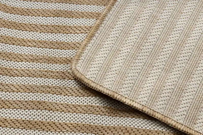 Dywan nowoczesny szary Organic 2131 sizal Geometryczny ecru/naturalny