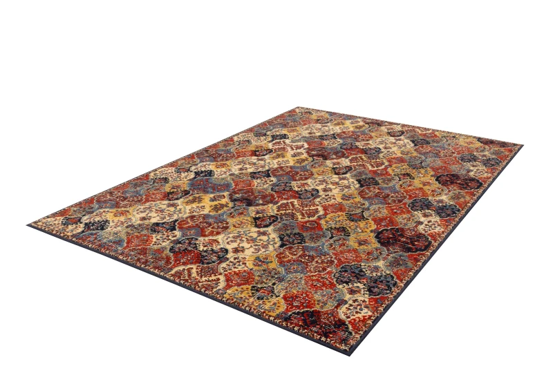 Rzut z boku na dywan tradycyjny FD Optimal Vivina rubin