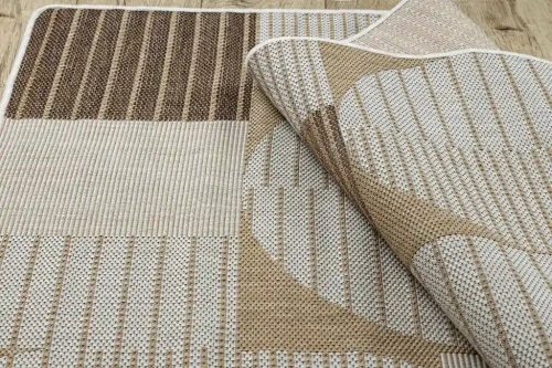 Dywan sznurkowy Organic 2769 sizal Geometryczny ecru/naturalny