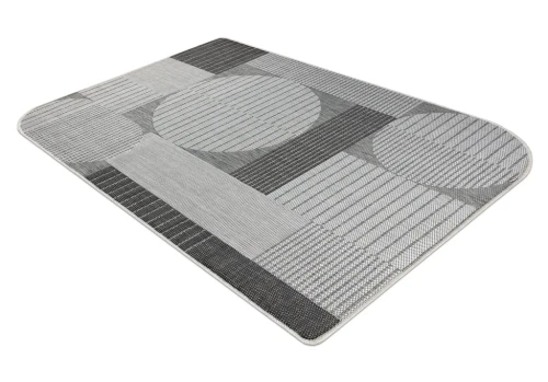 Dywan Indoor and Outdoor Organic 2769 sizal Geometryczny ecru /szary