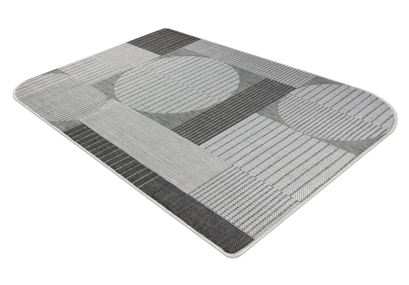 Dywan Indoor and Outdoor Organic 2769 sizal Geometryczny ecru /szary