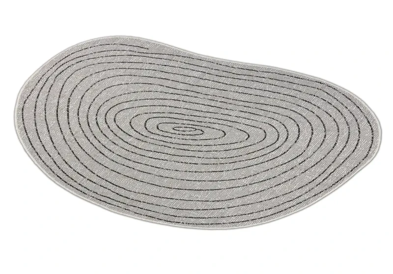 Dywan Indoor and Outdoor Organic 2743 sizal Kamień ecru /czarny