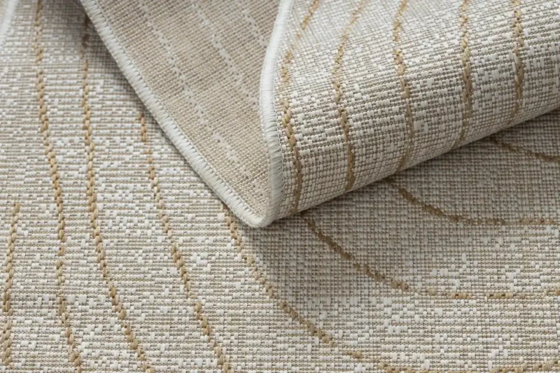 Spód  i runo dywanu Organic 2743 sizal Kamień ecru /naturalny