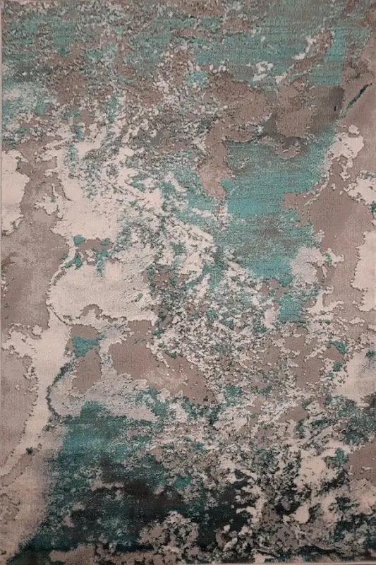 Dywan nowoczesny Dywilan Stylish 16/G8780 l.grey/green