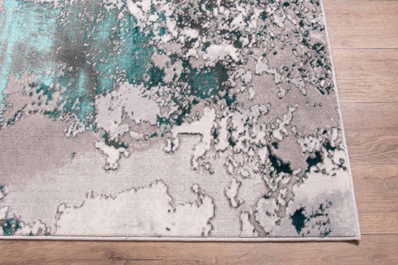 Wzór dywanu nowoczesnego Dywilan Stylish 16/G8780 szaro-zielony