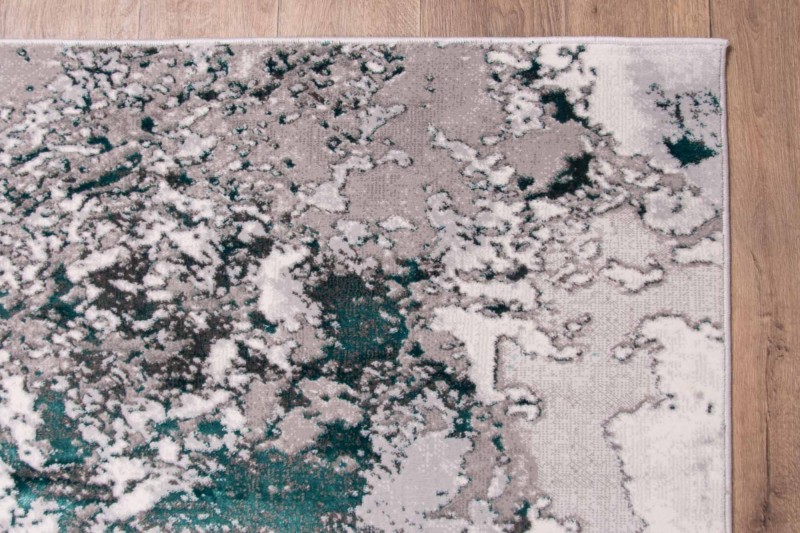 Obszycie dywanu nowoczesnego Dywilan Stylish 16/G8780 szaro-zielony