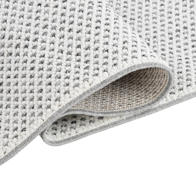 Dywan nowoczesny DS63A Gray Agra obszycie i spód