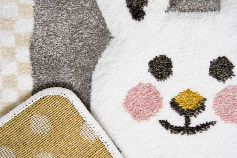 Dywan dla dzieci Petit ZOO kremowo-szary _dywanywitek_pl_6