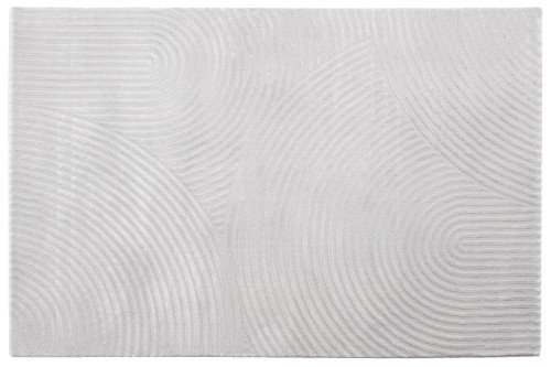 Wzór szarego dywanu art deco Anett E409AT