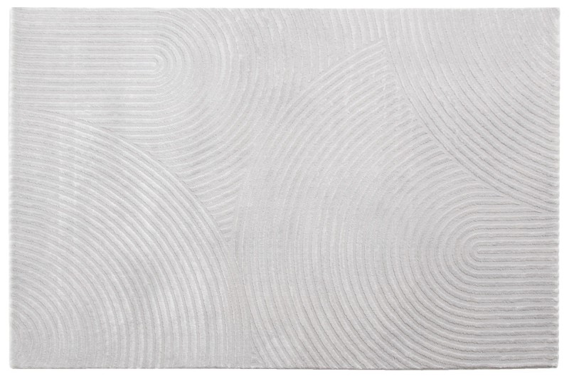 Wzór szarego dywanu art deco Anett E409AT