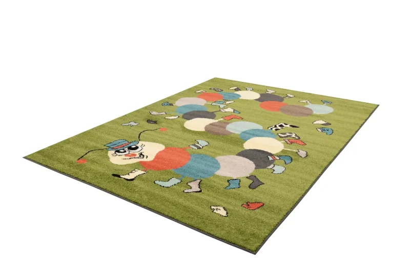 Rzut z boku dywanu dziecięcego FD Funky Top Iwo kiwi