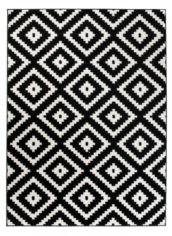 Dywan L885A BLACK MAROKO O0X _dywanywitek_pl_