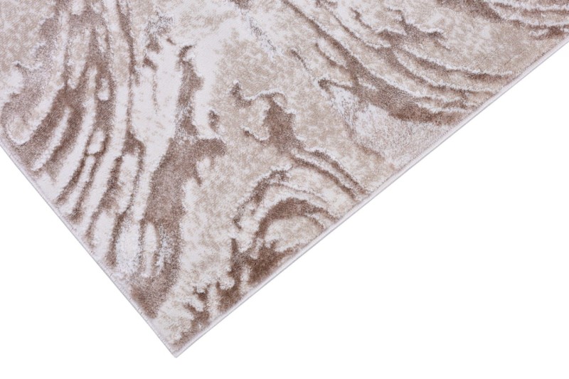 Detal beżowego dywanu Como NR22A