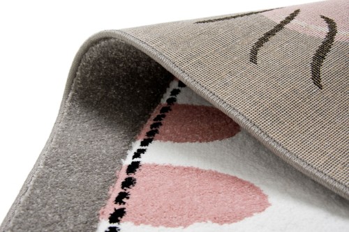 Dywan dla dzieci Petit KITTY szary _dywanywitek_pl_6