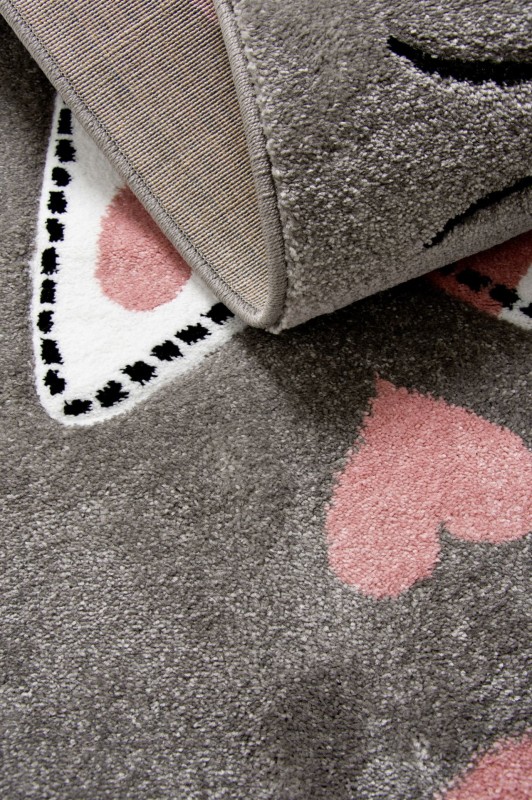 Dywan dla dzieci Petit KITTY szary _dywanywitek_pl_7
