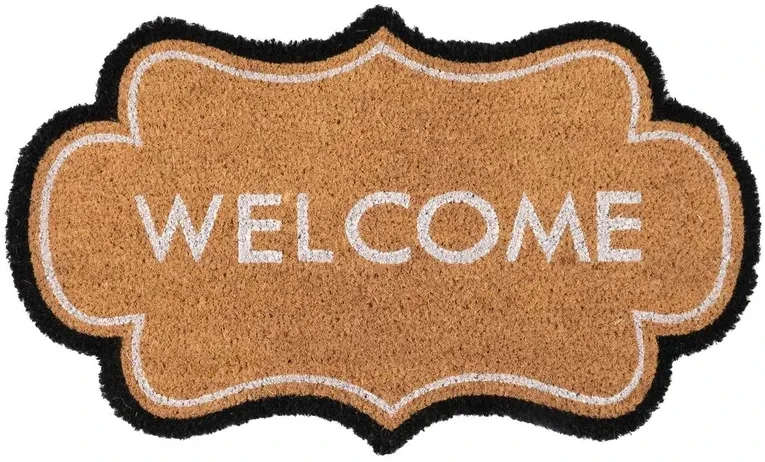 Wycieraczka Kokos Printed Shape Welcome