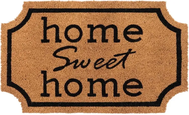 Wycieraczka Kokos Printed Shape Home Sweet Home