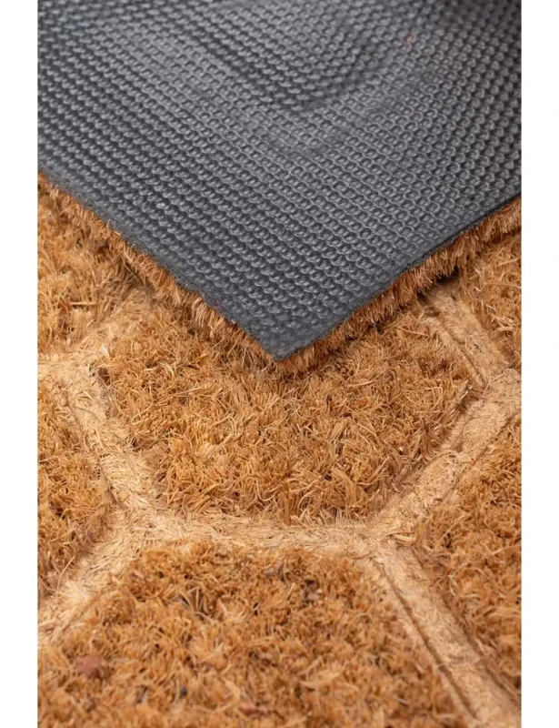 Antypoślizgowy spód wycieraczki Kokos Embossed Plaster Miodu