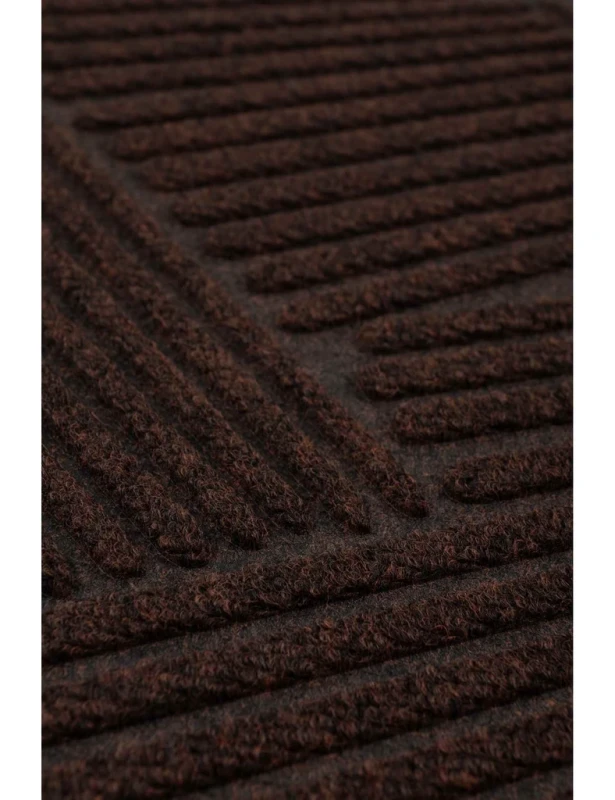 Wycieraczka Tire PVC brąz struktura