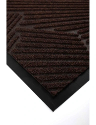 Wycieraczka Tire PVC brąz wzór 3d