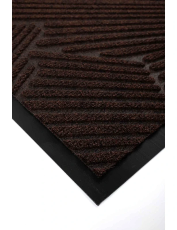 Wycieraczka Tire PVC brąz wzór 3d