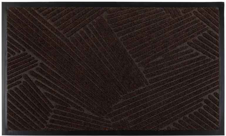 Wycieraczka Tire PVC brąz