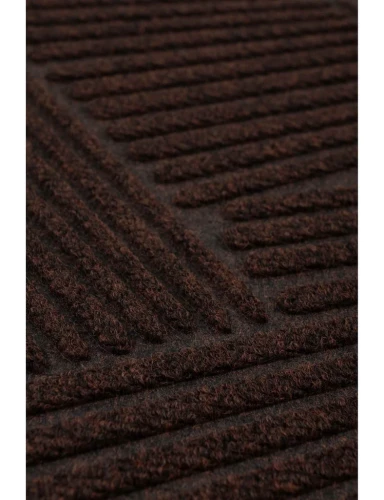 Wycieraczka Tire PVC brąz struktura