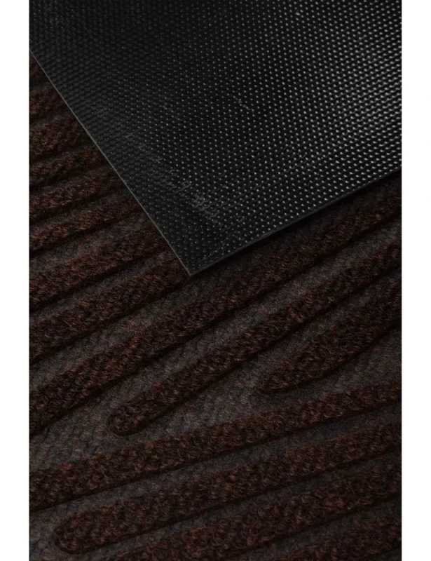 Wycieraczka Tire PVC brąz antypoślizgowy spód