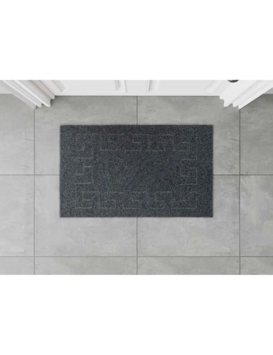 Wycieraczka podgumowana Roxi Grecki szary na korytarzu