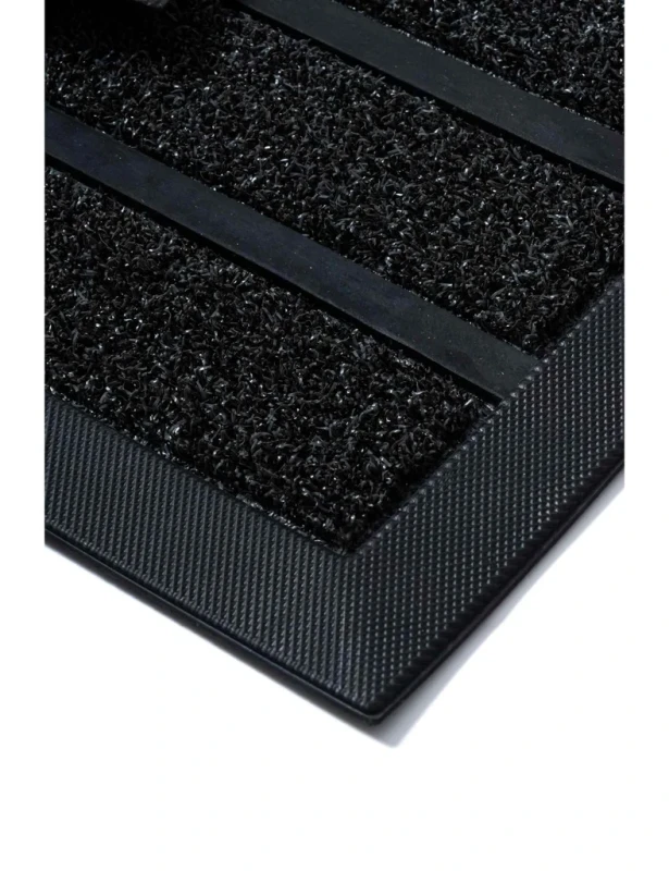 Wycieraczka podgumowana Grass Mat szary struktura