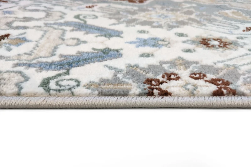 Dywan klasyczny FD Sensi Darcy jasny beż runo i obszycie