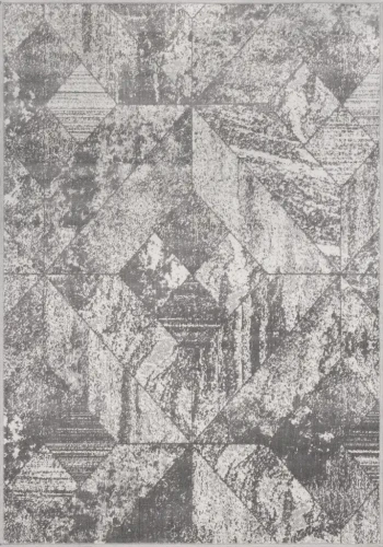 Dywan geometryczny FD Sensi Siria popiel
