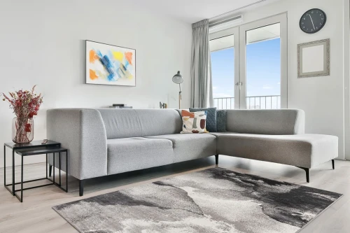 Dywan loft FD Sensi Havi granit  aranżacja