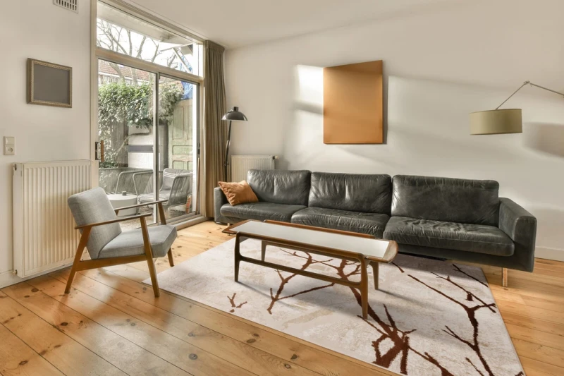 Dywan nowoczesny FD Sensi Cory jasny beż aranżacja