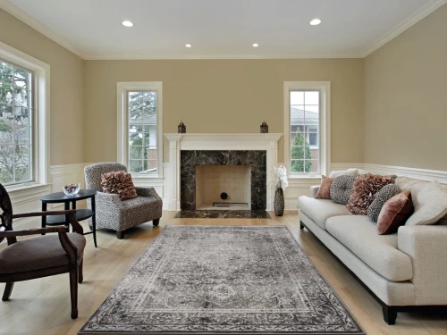 Dywan vintage FD Sensi Denom granit aranżacja