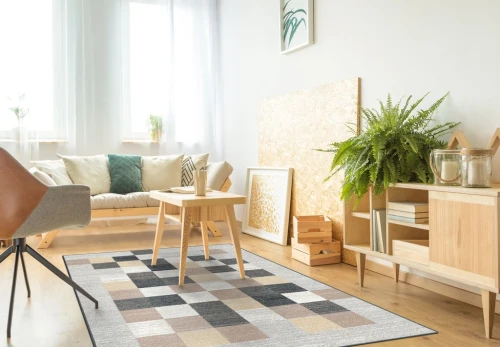 Dywan syntetyczny FD Avanti Ager szary aranżacja