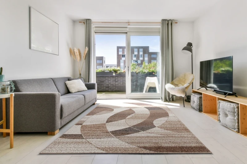 Dywan syntetyczny FD Avanti Gerda szary aranżacja