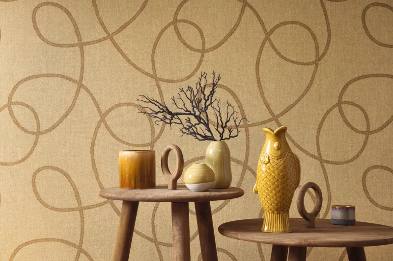 Tapeta nowoczesna w stylu morskim Casadeco Seaside 201502442 Pointe Du Raz