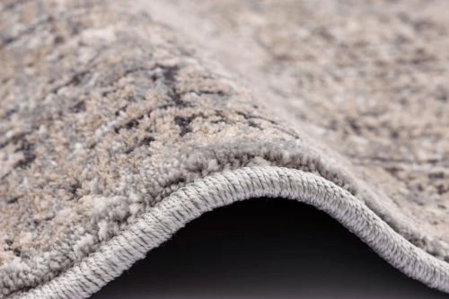 Dywan nowoczesny FD Soft Adano granit obszycie