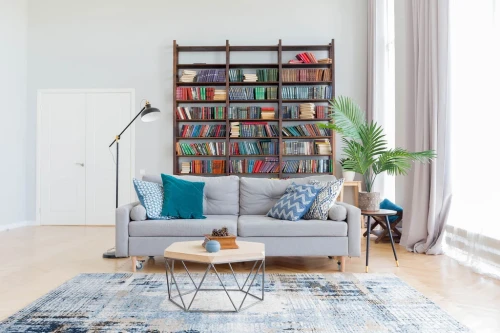 Dywan nowoczesny FD Soft Brando P lazur aranżacja