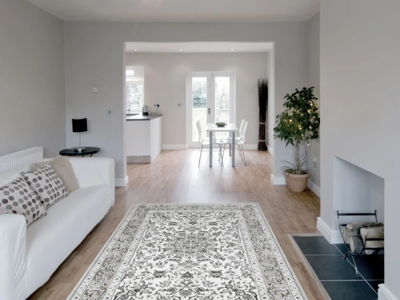 Dywan klasyczny FD Soft Derby P beż aranżacja