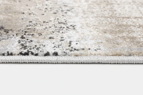 Dywan nowoczesny FD Soft Foggy P popiel runo i obszycie