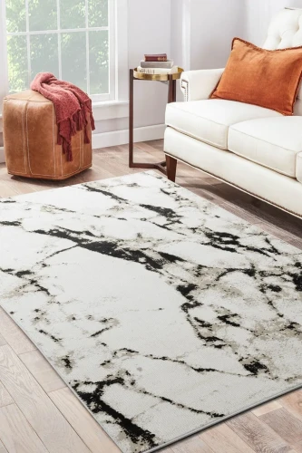 Dywan loft FD Soft Murry P perła aranżacja