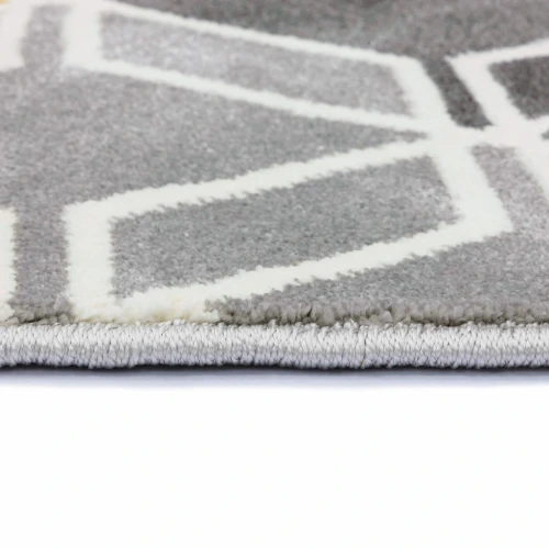 Dywan nowoczesny FD Soft Zork popiel runo