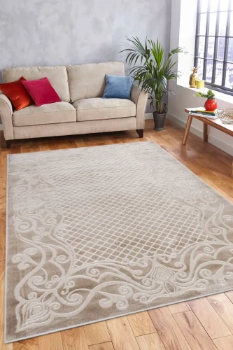 Dywan glamour FD Soft Natera P beż aranżacja