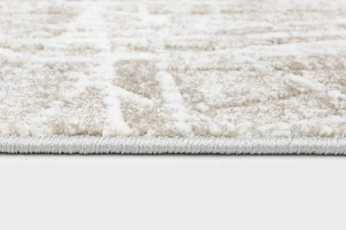 Dywan nowoczesny FD Soft Sawo P beż  runo i obszycie