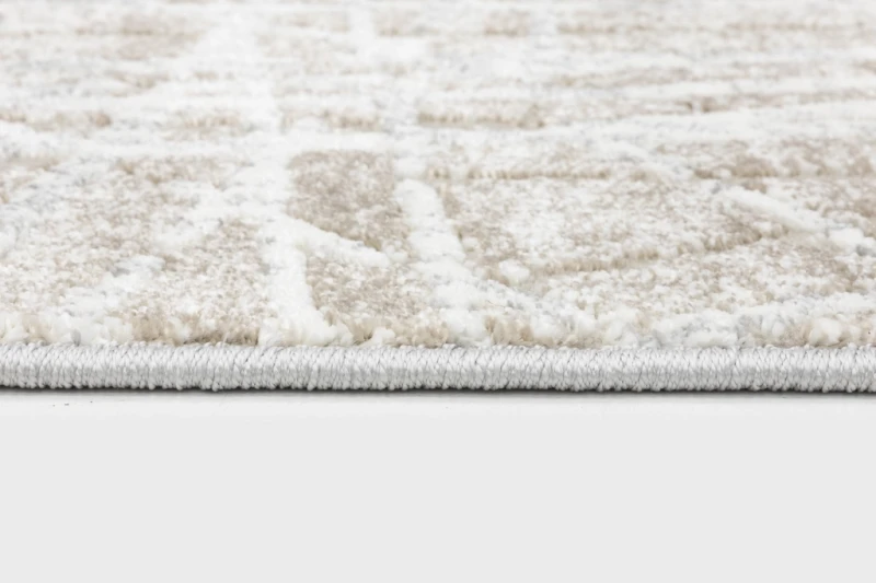 Dywan nowoczesny FD Soft Sawo P beż  runo i obszycie