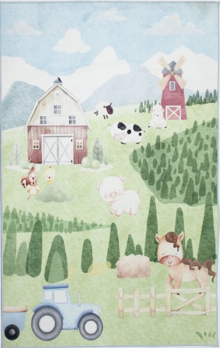 Dywan dziecięcy 2409030D-1 Kids wioska